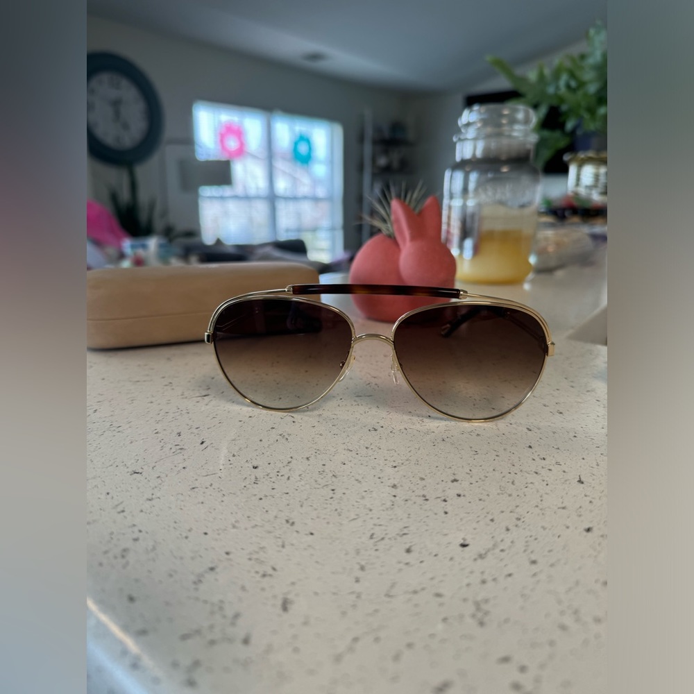 Chloé Gradient Aviator Sunglasses